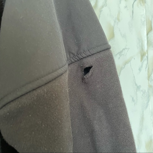 Champion large black pullover sweater front pocket sweatshirt men’s long sleeve - Picture 4 of 11